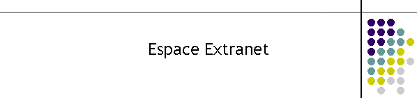 Espace Extranet